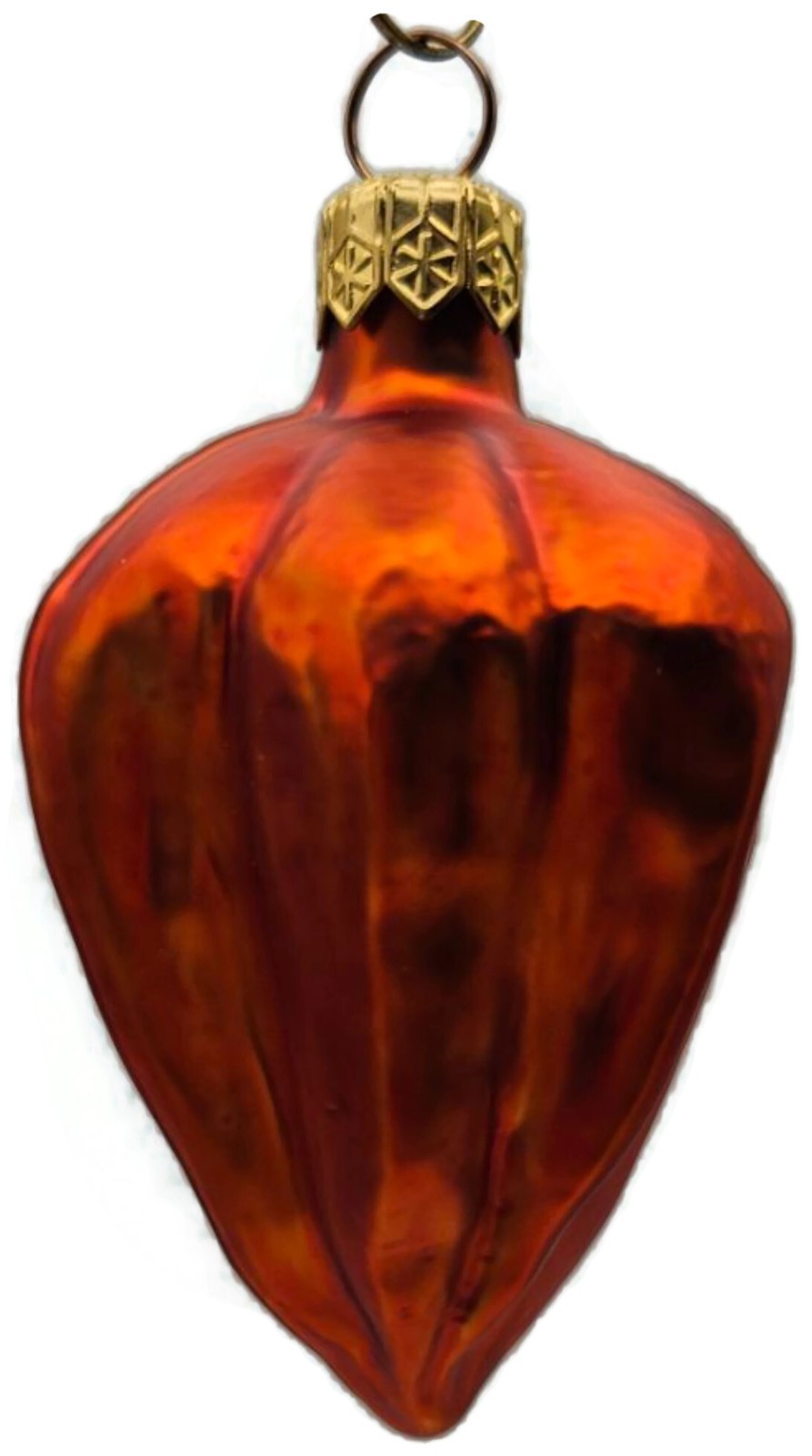 Patricia Breen Walk in the Woods Chinese Lantern Orange Fall Ornament 96511