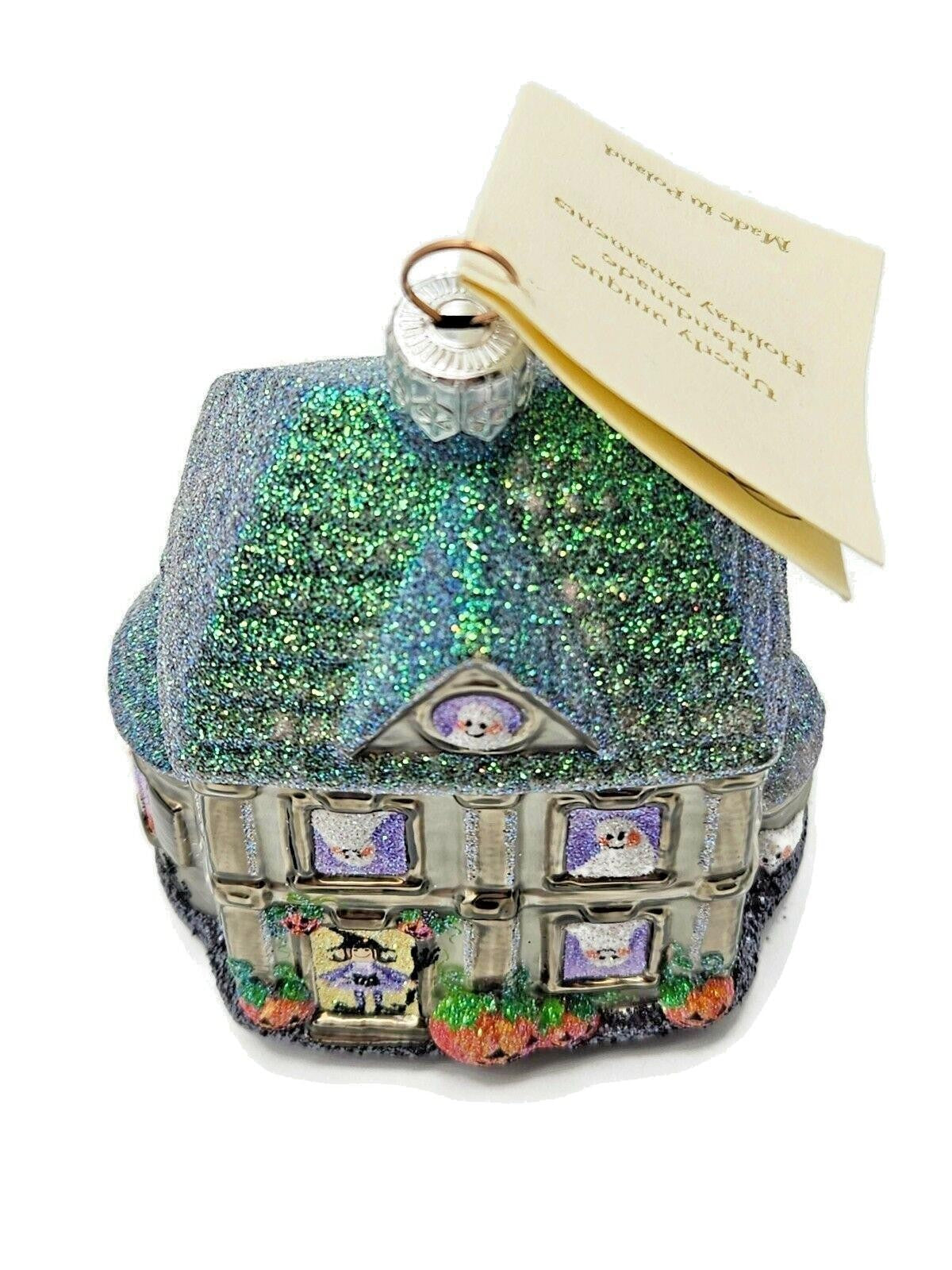 Patricia Breen Halloween Boo Manor Pumpkins Ghosts Christmas Ornament 2200NM6