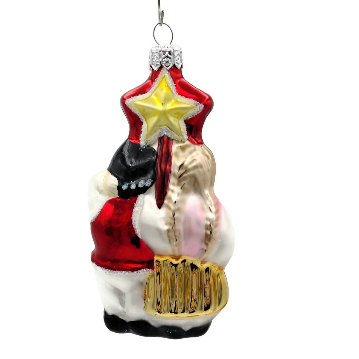 Christopher Radko Star Children Girl Boy Glass Christmas Tree Ornament 93 20804