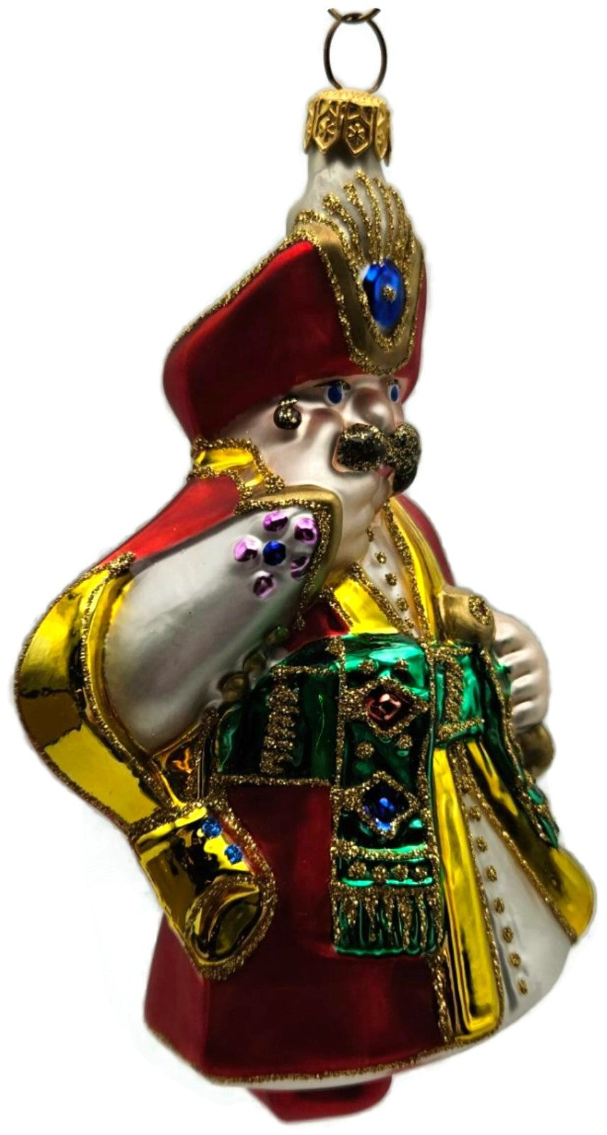 Kurt Adler Komozja Polonaise Polish Nobleman 1996 Glass Christmas Tree Ornament2