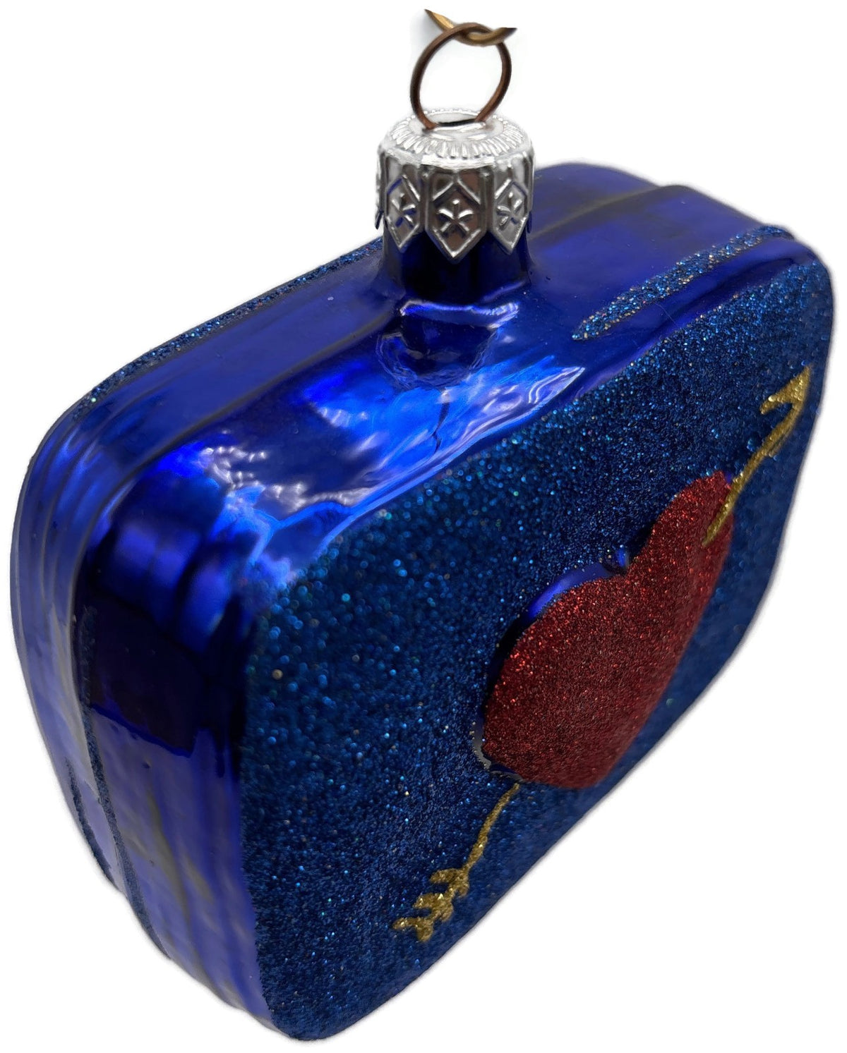 Patricia Breen To My Sweet Blue Shiny Back Valentines Christmas Ornament 97488
