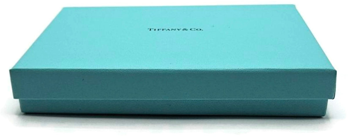 TIFFANY & CO Tiffany Blue Patent Leather Kiss Lock Coin Purse Wallet Pouch Box10