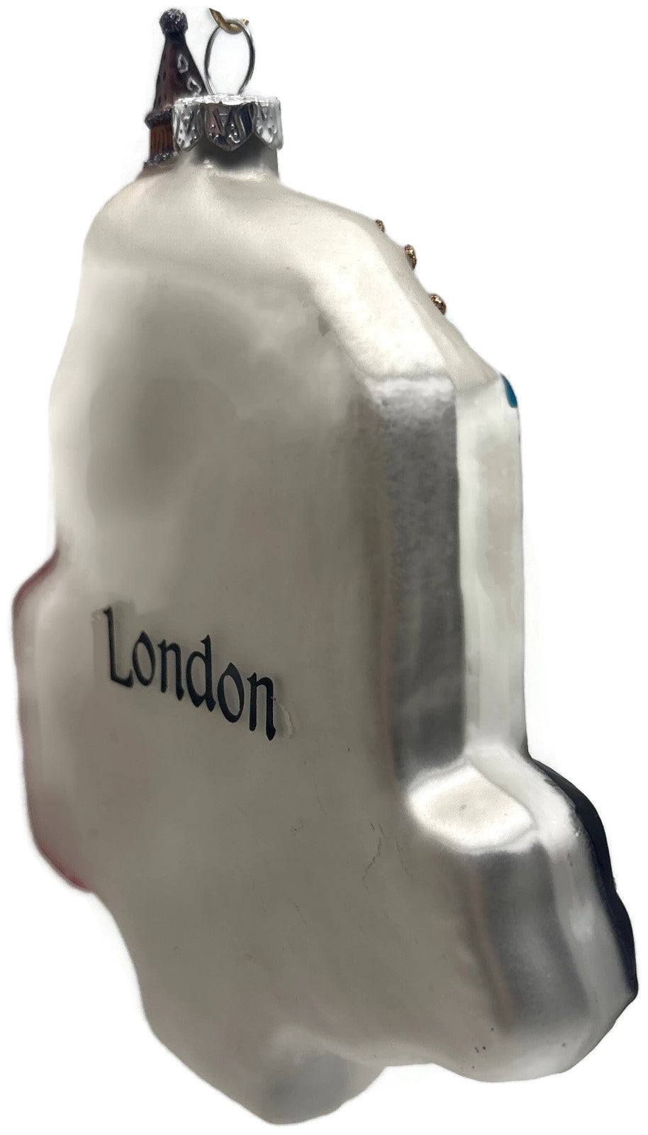 London Landmark Big Ben London Eye Black Cab Phone Booth Glass Ornament6