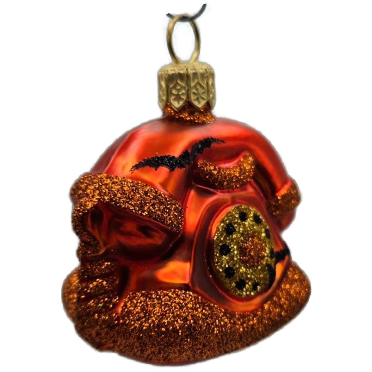 Patricia Breen Halloween Miniature Fine Phone Orange Bat Christmas Ornament 23317