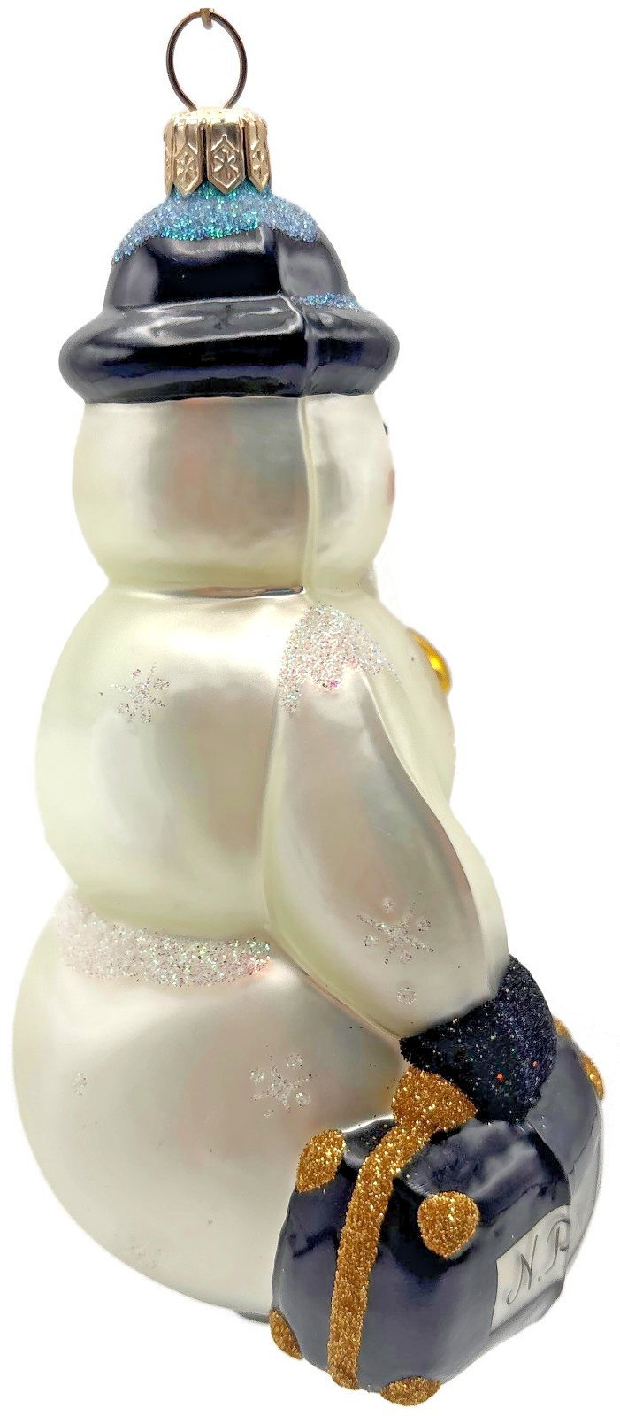 Patricia Breen 1999 Professor Mercury N Pole Snowman Christmas Ornament 99235