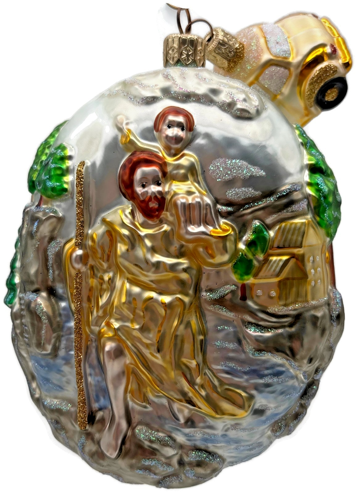 Patricia Breen Saint Christopher Car Christian Religious Christmas Ornament 99260
