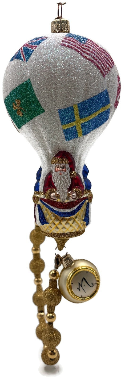 Patricia Breen Citizen of the World Hot Air Balloon Christmas Ornament 2000NM3
