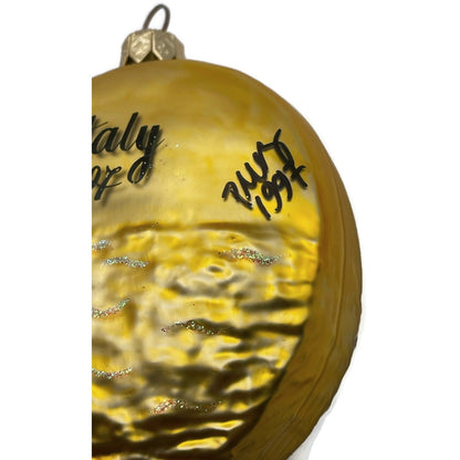 Patricia Breen Venice At Dusk Italy Gold Medallion Christmas Ornament 9700SLAM7