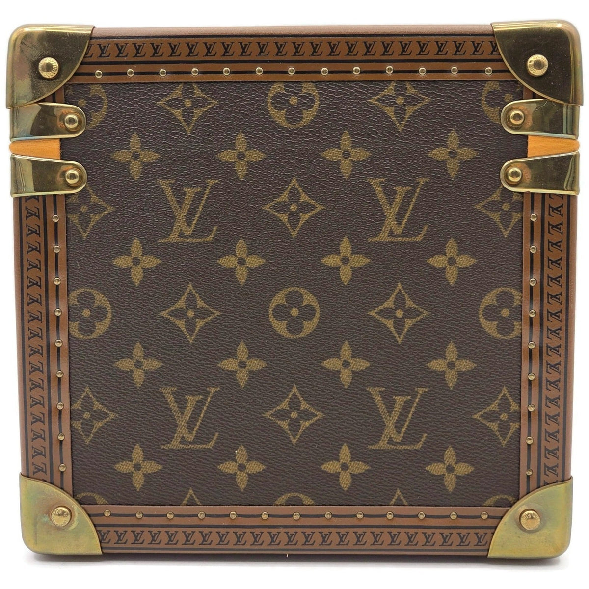 Louis Vuitton Boite Flacons Monogram Vanity Case Trunk Train Perfume M21828 LV5