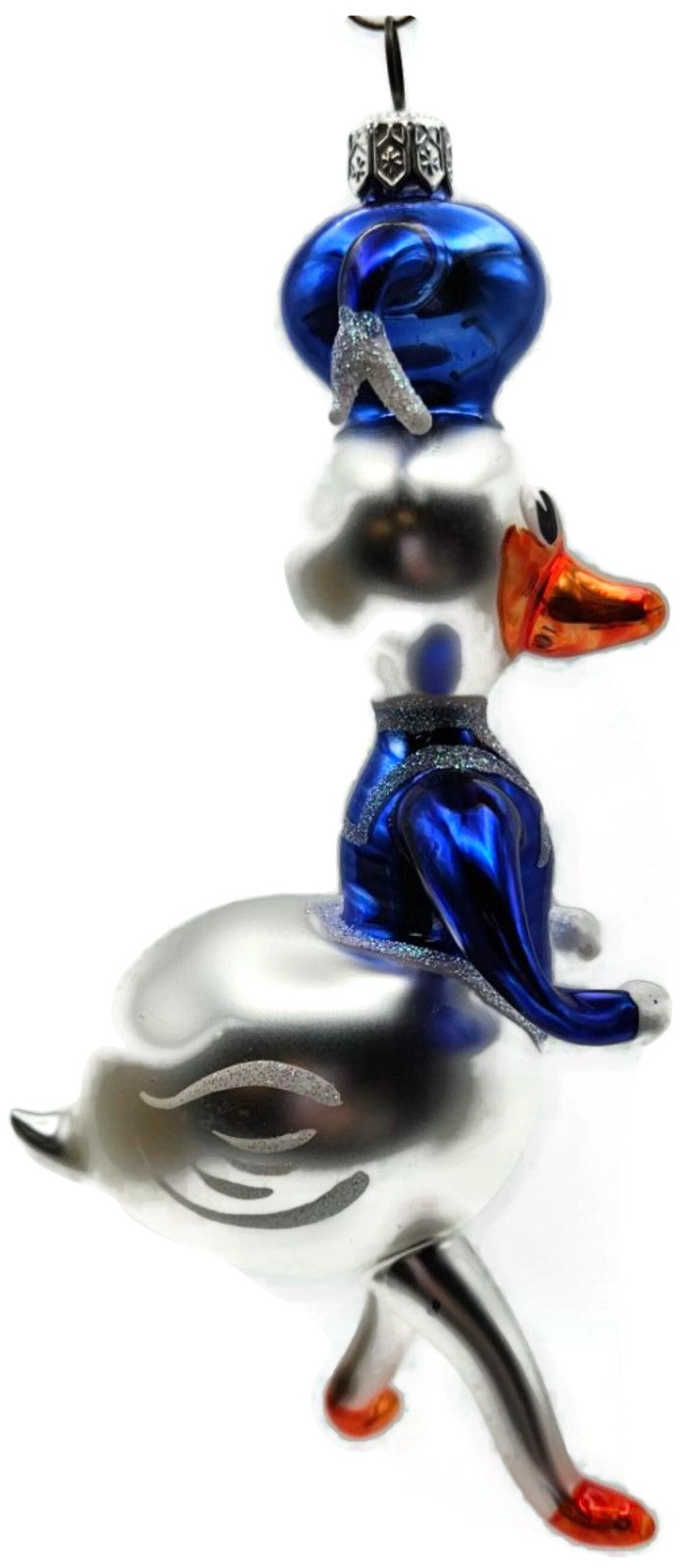 Christopher Radko Can We Quack Donald Duck Italian Christmas Ornament 95-279-93
