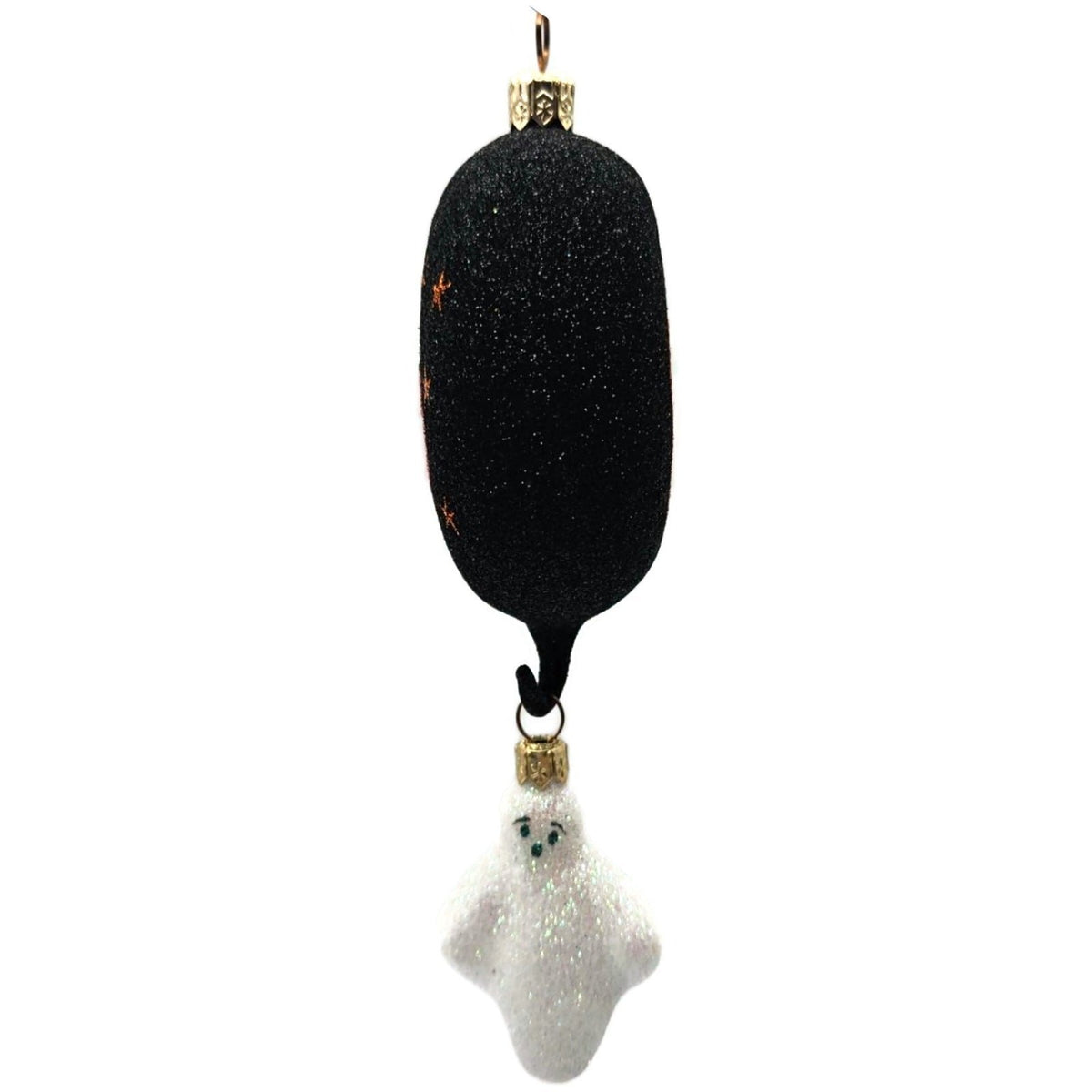 Patricia Breen Boo Medallion Pumpkin Ghost 2 Part Halloween Ornament 2100NM8