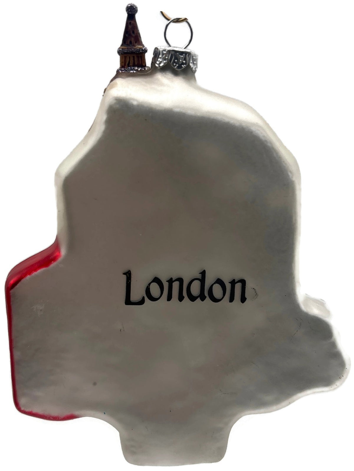 London Landmark Big Ben London Eye Black Cab Phone Booth Glass Ornament5