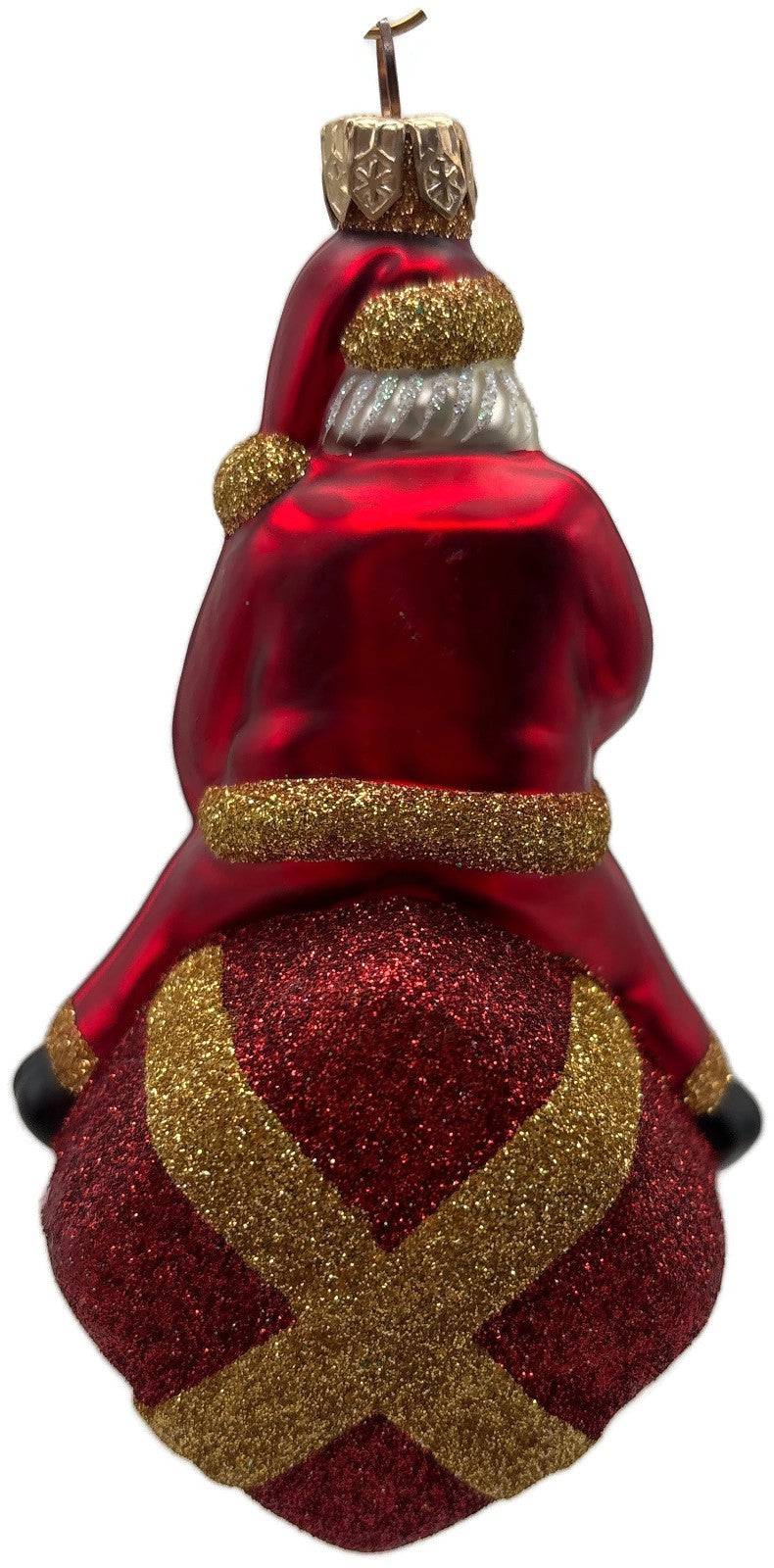 Patricia Breen For You Henry Red Gold Santa Claus Gift Christmas Ornament 20134