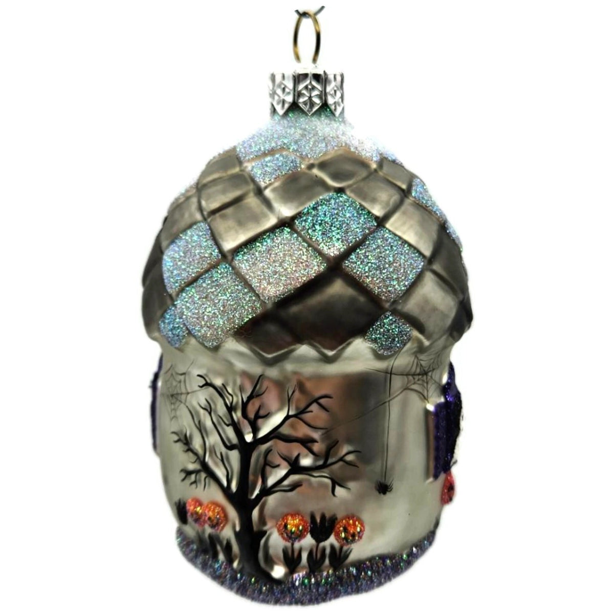 Patricia Breen Spring Acorn House Platinum Pumpkins Halloween Ornament 97465