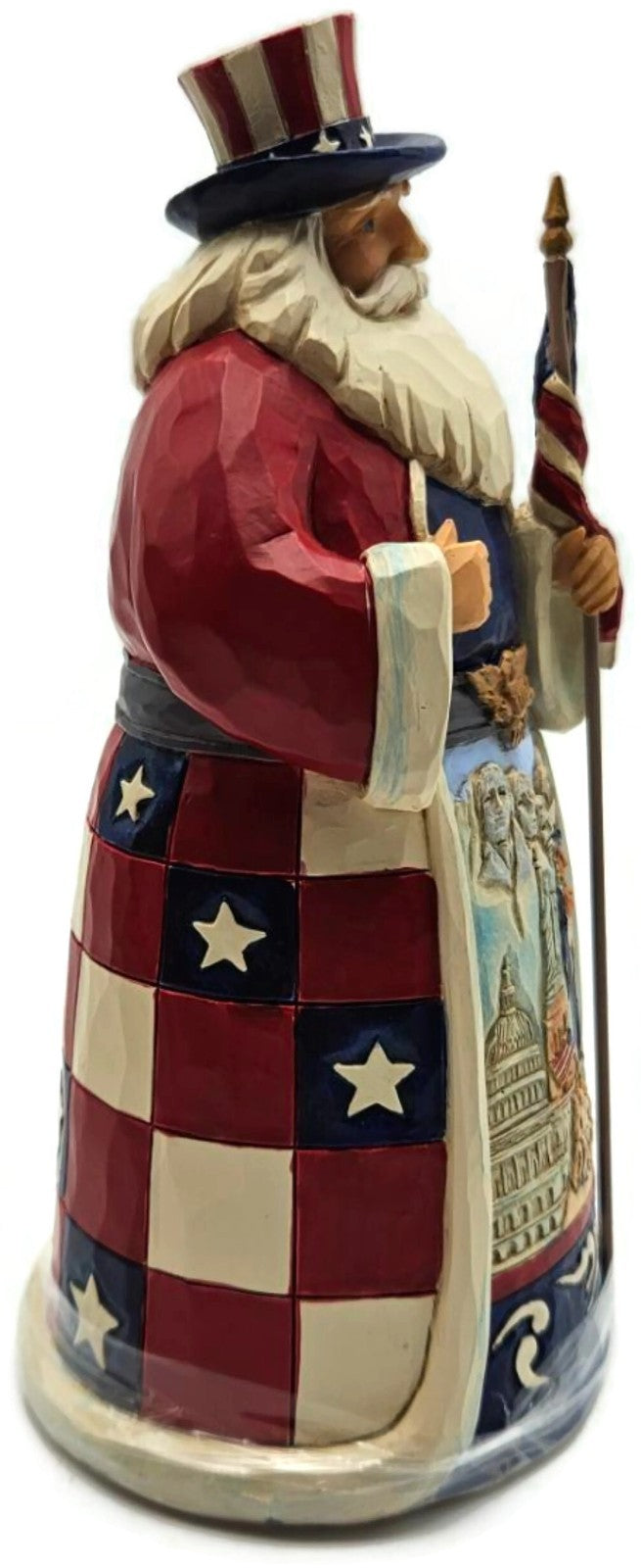 Jim Shore Star Spangled Santa Heartwood Creek Enesco Patriotic Holiday Figurine3
