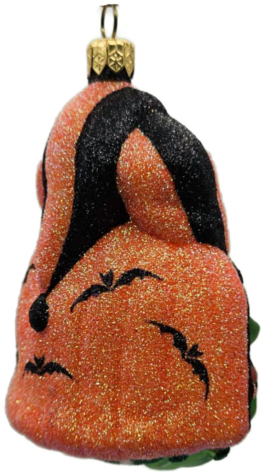 Patricia Breen Yorick Frog Halloween Orange Pumpkins Christmas Ornament 20465