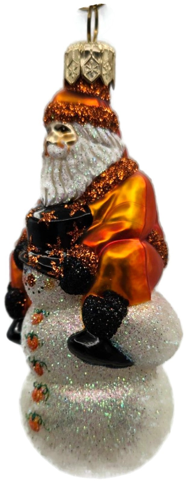 Patricia Breen Miniature Helping Hand Up Halloween Santa Snowman Ornament 22401