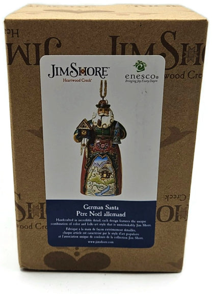 Jim Shore Heartwood Creek German Santa Claus Enesco Christmas Hanging Ornament11