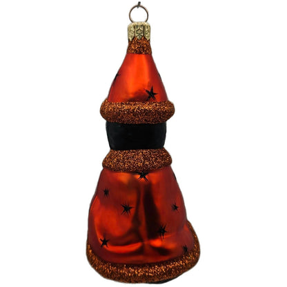 Patricia Breen Salem Kitten Black Orange Stars Halloween Christmas Ornament 20321