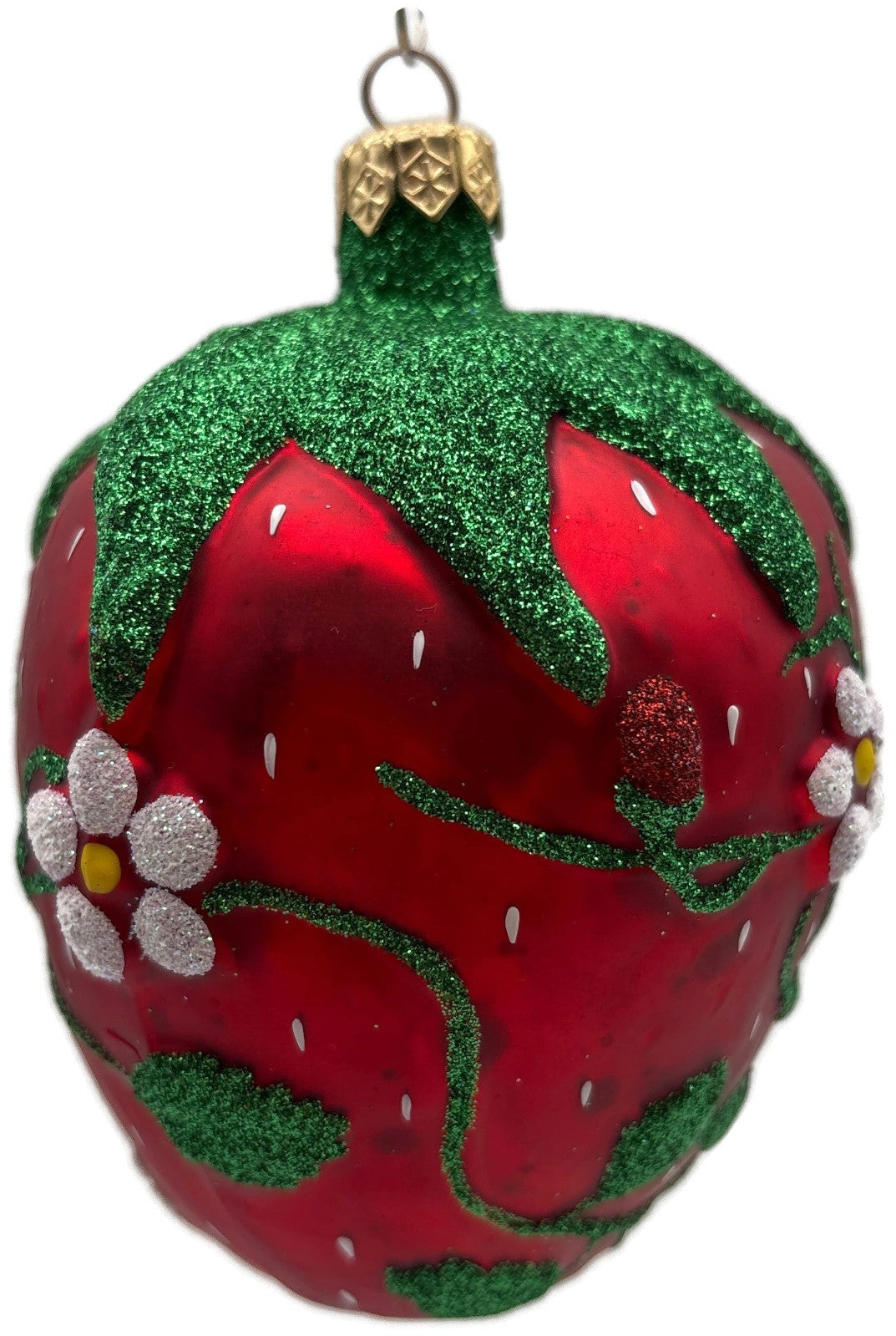 Patricia Breen Grande Strawberry Bees Fruit Red Spring Christmas Ornament 9800NM2