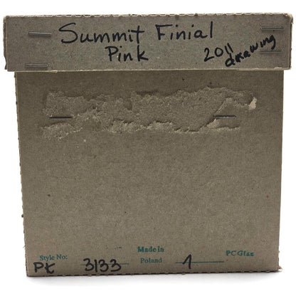 Patricia Breen Summit Finial Chinoiserie Pink Spring Christmas Tree Topper 313318