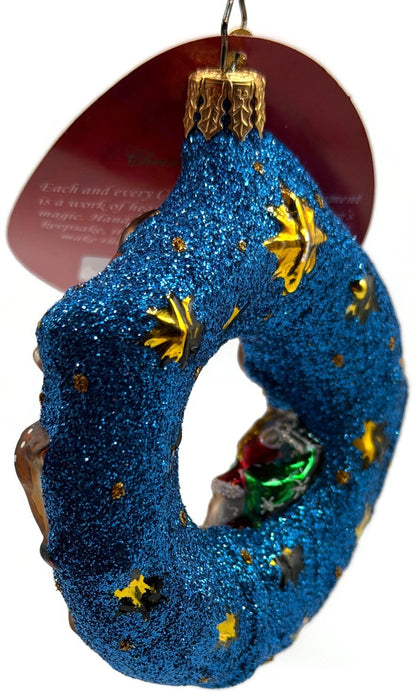 Christopher Radko Santa's Midnight Ride Gem Stars Christmas Ornament 101973913