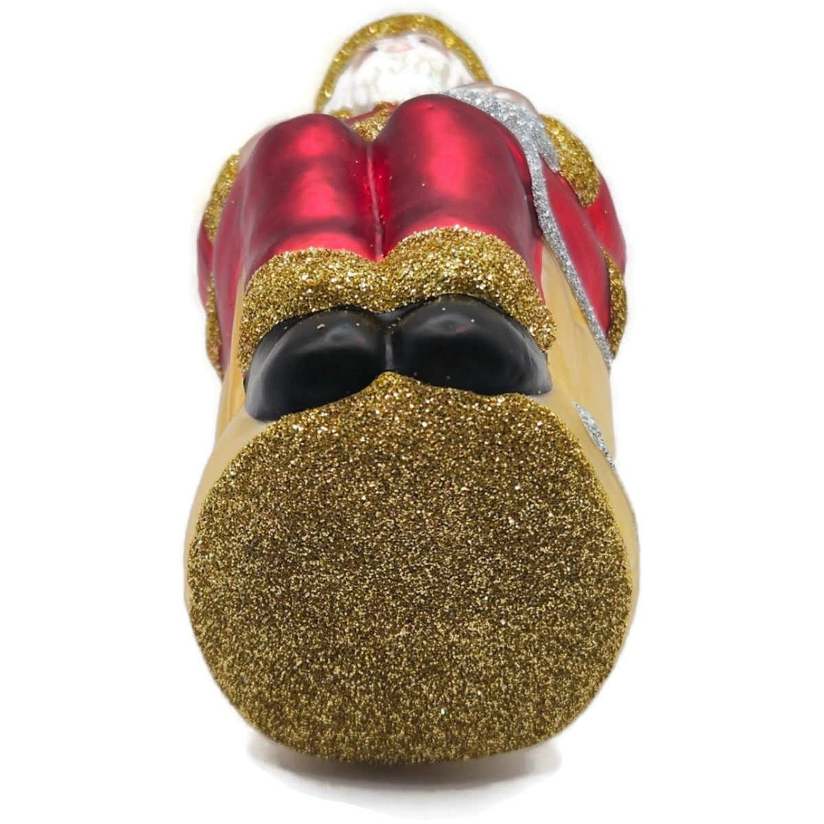 Patricia Breen Cyberspace Santa Red Gold Silver Mouse Christmas Ornament 971110