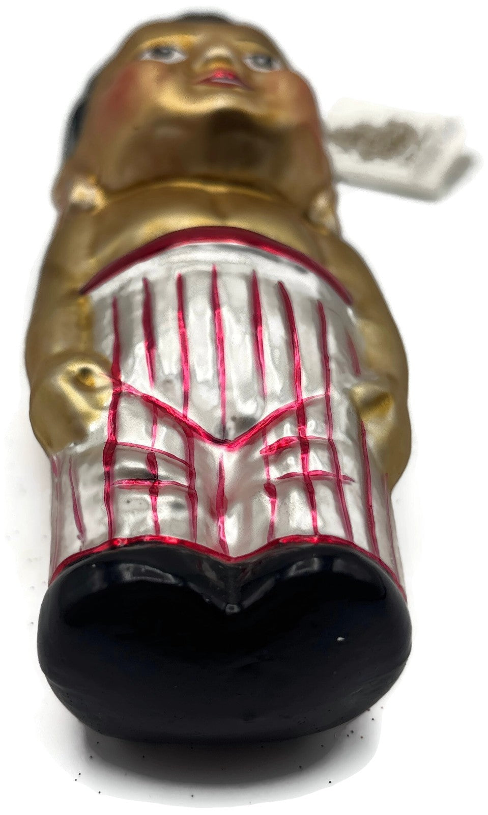 Christopher Radko 1991 Jemima's Child Striped Pants Glass Ornament 91 111 010