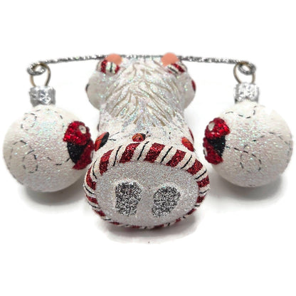 Patricia Breen Balance Ladybugs White Red Spring Christmas Ornament CATZ 27022