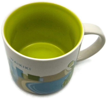 Starbucks 2015 You Are Here Collection Waikiki Ceramic Coffee Tea Mug 14 fl oz8