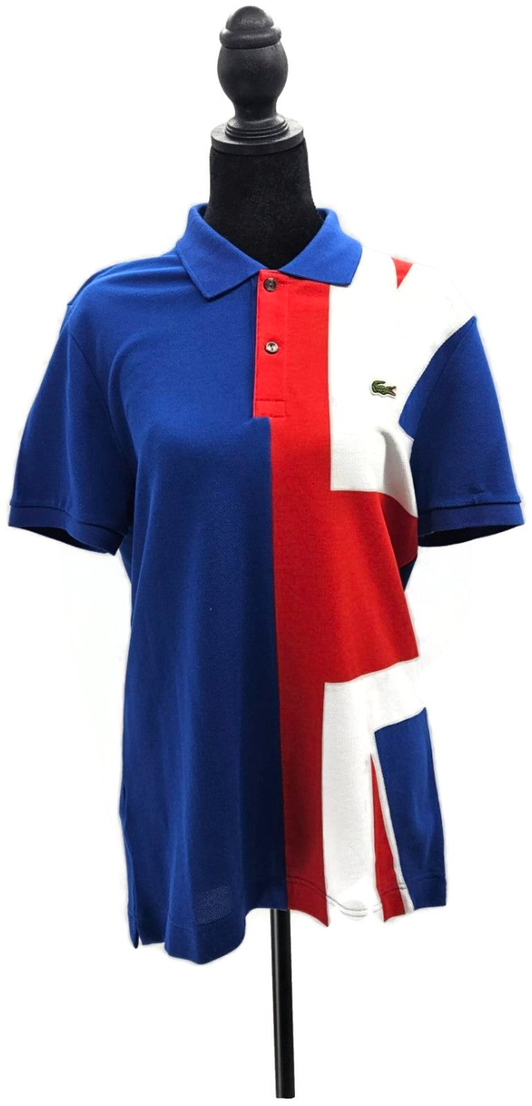 Lacoste 2012 Flag Collection Great Britain Union Jack Men's Polo Shirt XS NWT0
