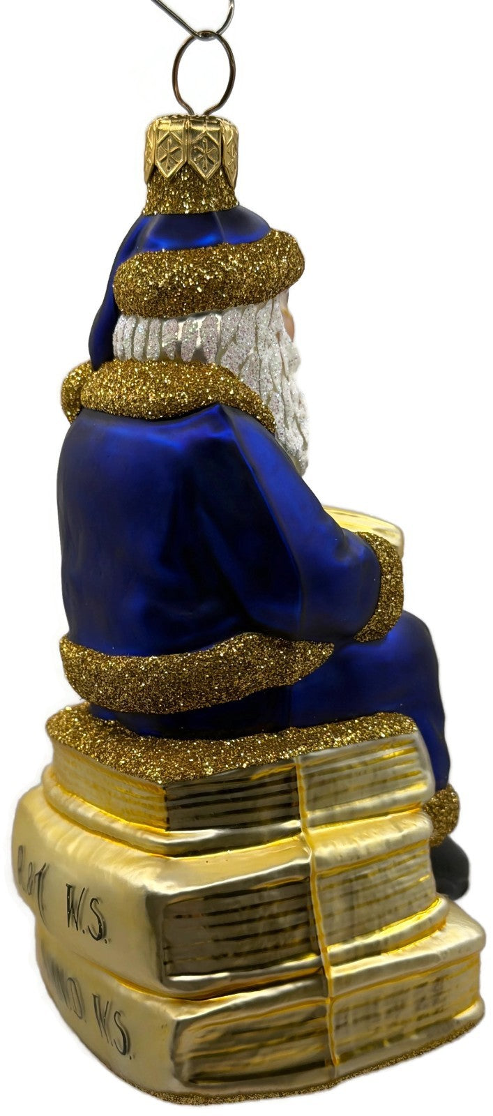 Patricia Breen Santa Reads Romeo Juliet Shakespeare Christmas Tree Ornament 99319