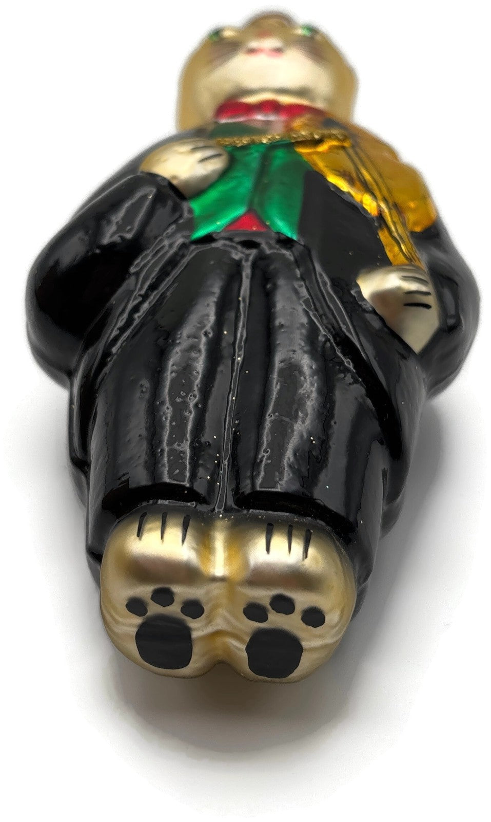 Patricia Breen Fiddling Cat Black Hey Diddle Diddle Christmas Tree Ornament 95059