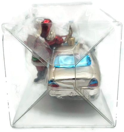Christopher Radko Jaguar S-Type Santa Car Christmas Ornament 30104681