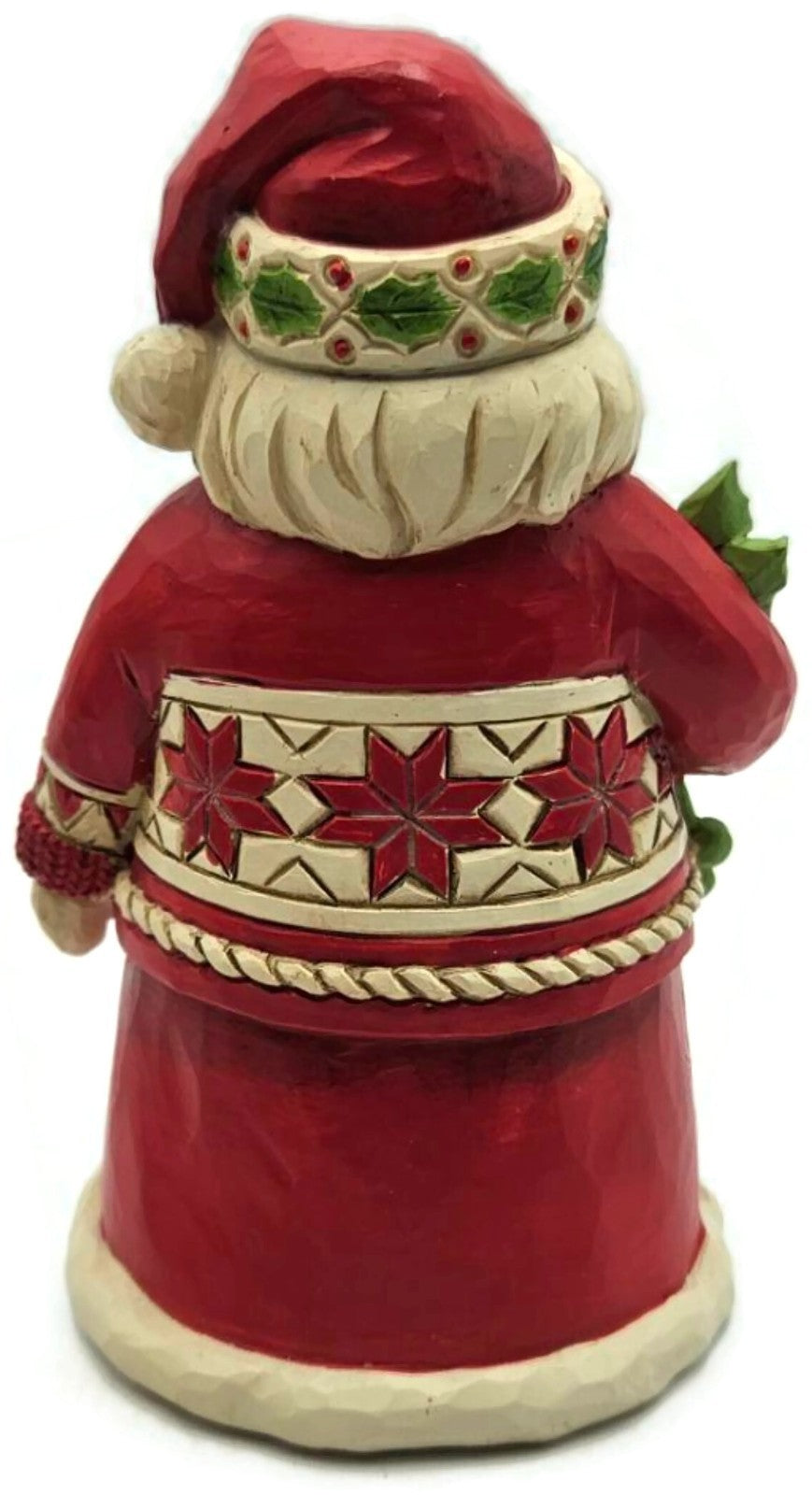 Jim Shore Holly Berry Noel Nordic Noel Santa Figurine NIB 60170474
