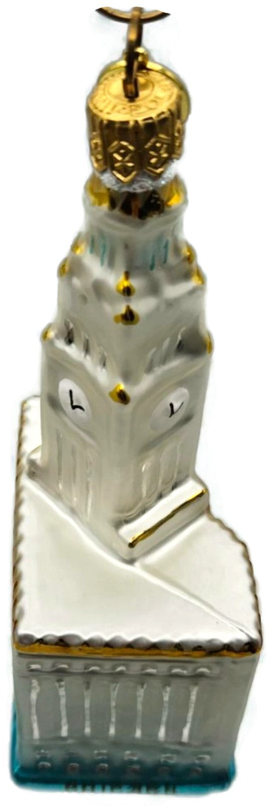 Landmark Creations Wrigley Building Chicago Magnificent Mile Christmas Ornament1
