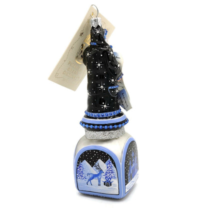 Patricia Breen Checking it Twice Russian Sojourn Santa Christmas Ornament 34603