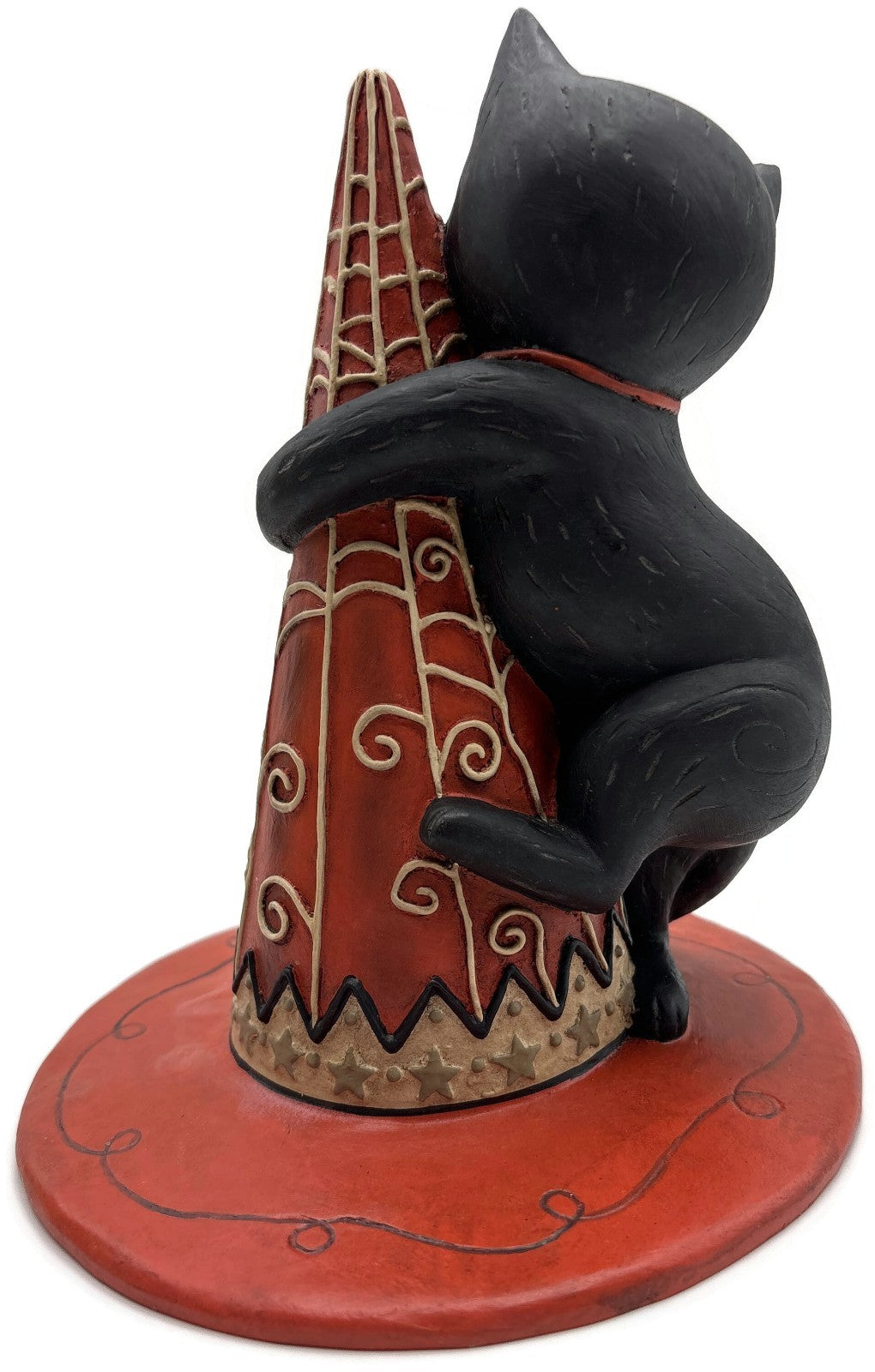 Bethany Lowe Johanna Parker Hugga Hat Jack Cat Hand Painted Halloween Figure4