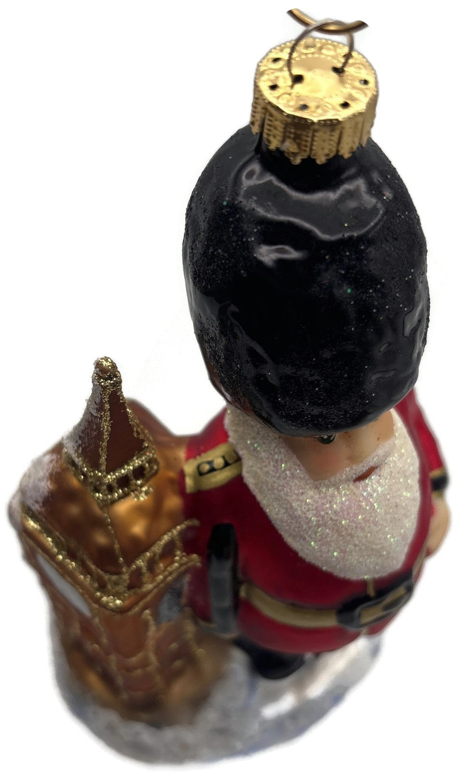 Krebs Glas Lauscha London Santa Guard And Big Ben Glass Christmas Tree Ornament8