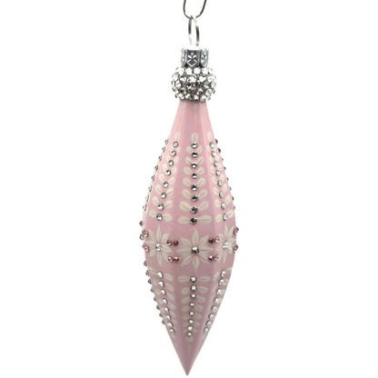 Patricia Breen Miniature Vesica Piscus Pink Christmas Ornament CATZ Rare 34316