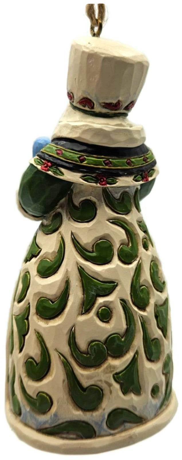 Jim Shore Heartwood Creek Russian Santa St Basil's Cathedral Christmas Ornament4