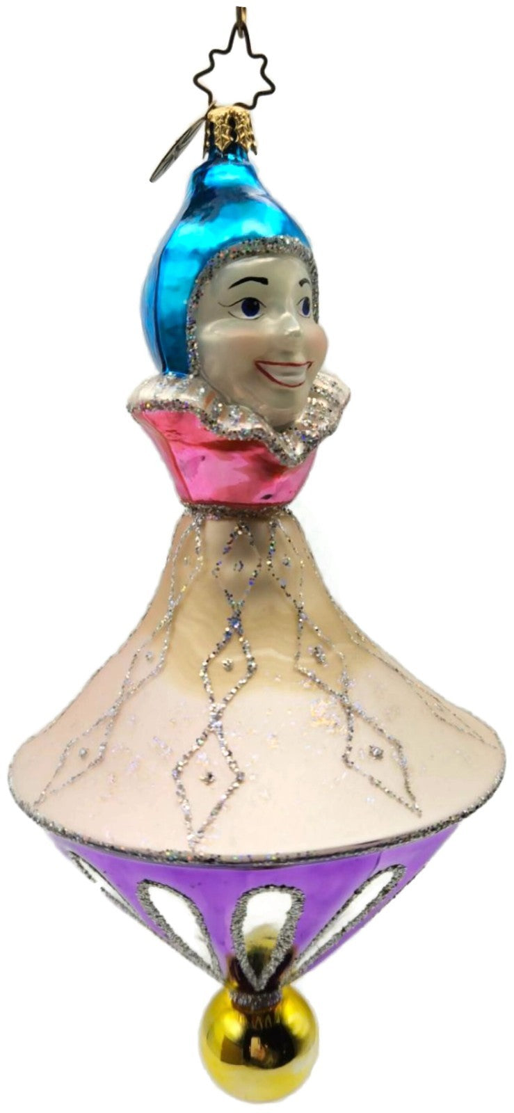 Christopher Radko Joey Clown Christmas Tree Drop Ornament Hanging Decor 10116121