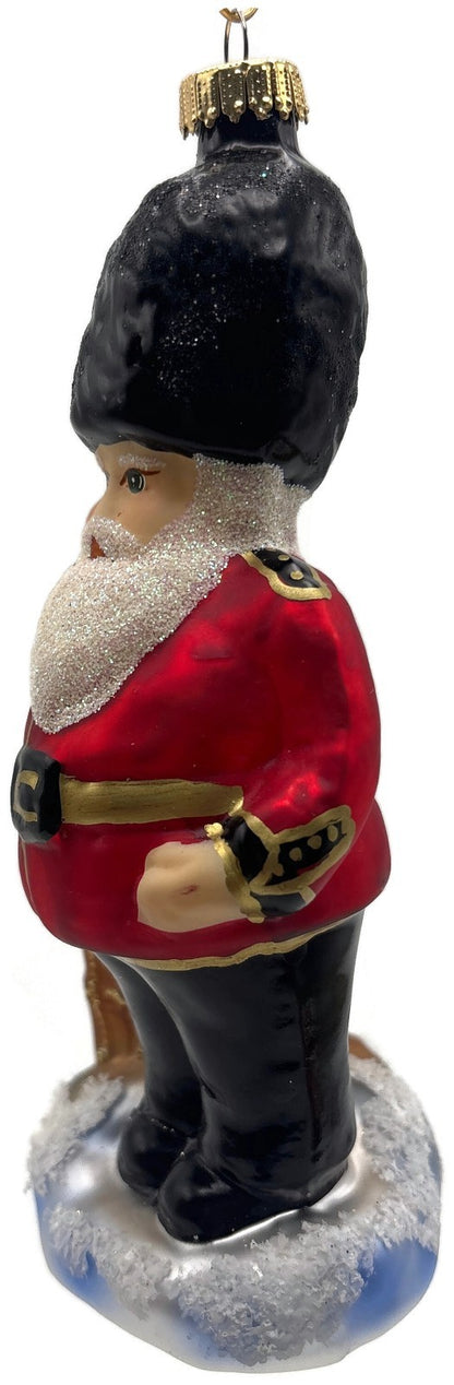 Krebs Glas Lauscha London Santa Guard And Big Ben Glass Christmas Tree Ornament7