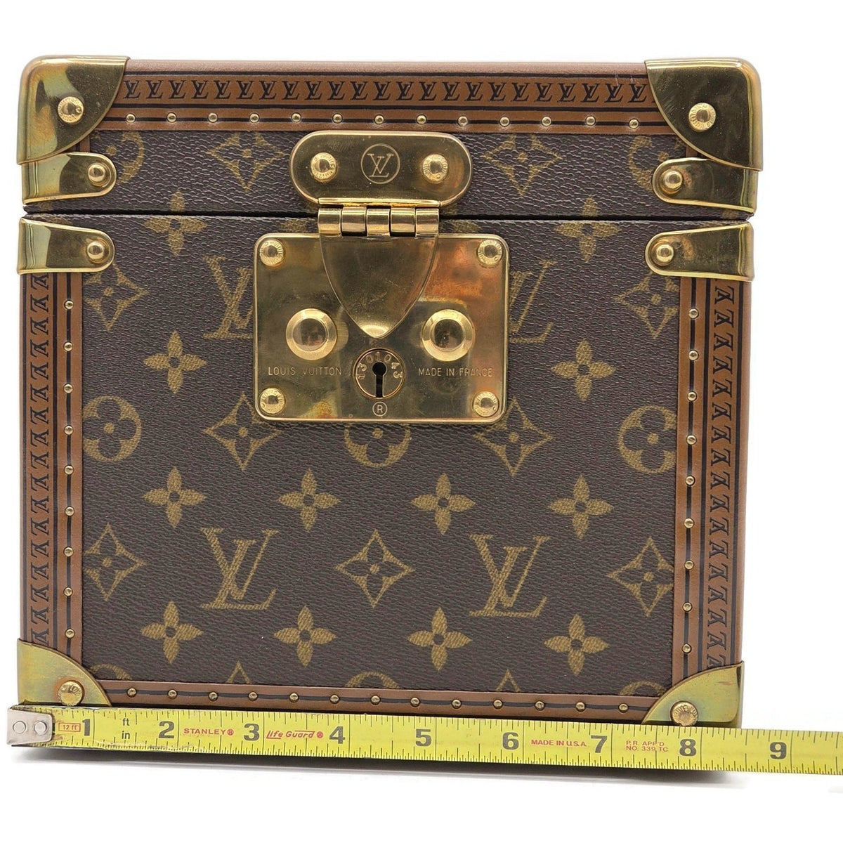 Louis Vuitton Boite Flacons Monogram Vanity Case Trunk Train Perfume M21828 LV20