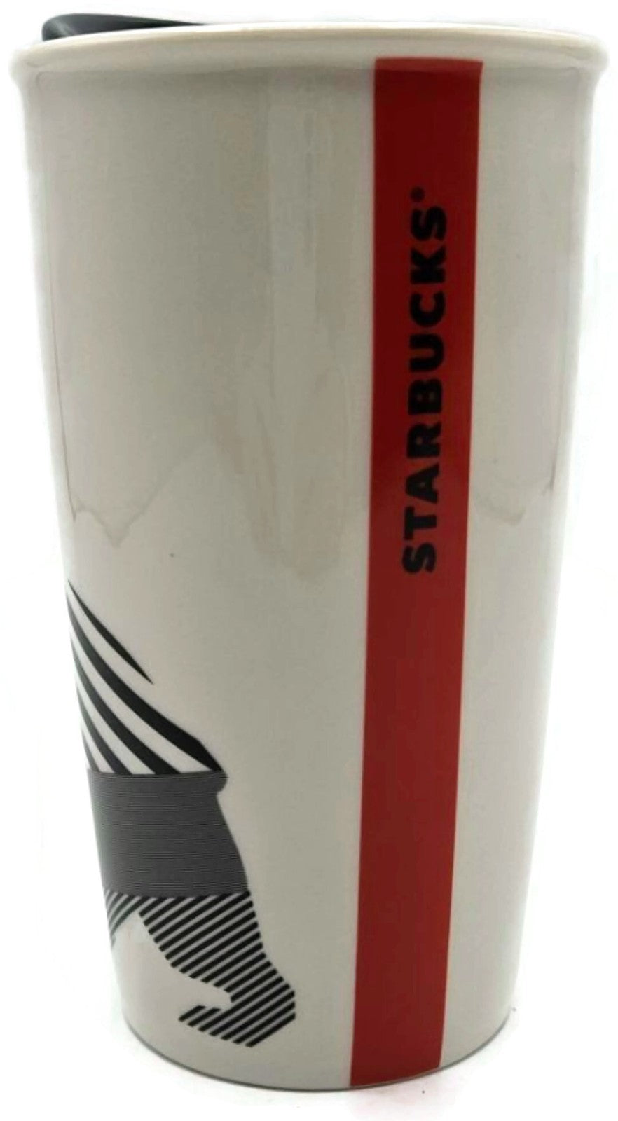 Starbucks 2015 California State Bear Flag Ceramic Traveler Mug Cup Lid 12oz 4