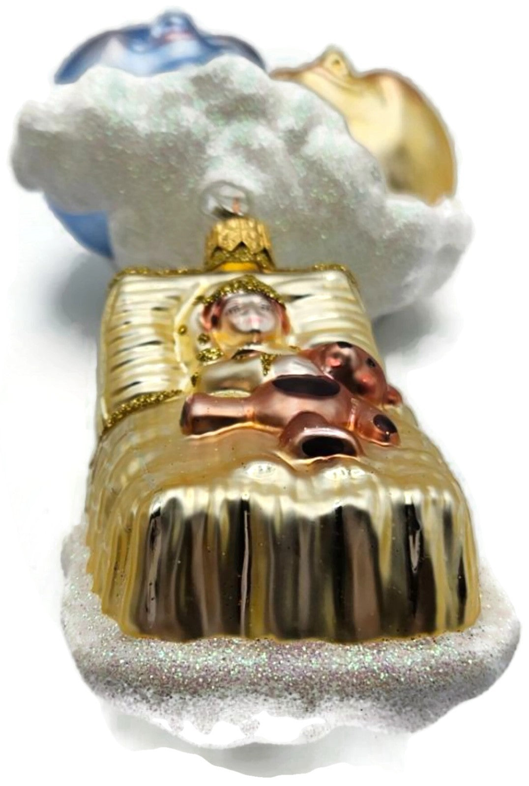 Patricia Breen Sweet Dreams Gold Bed Blanket Pillow Christmas Tree Ornament 97479