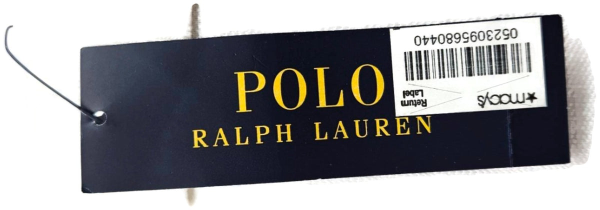 Polo Ralph Lauren Black Watch Polo Team 1996 Crest White Polo Shirt S NWT14