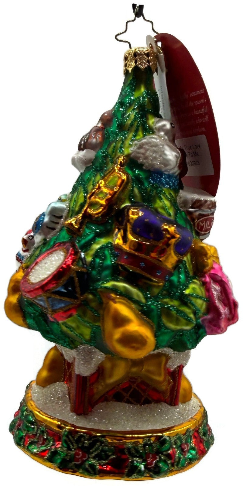 Christopher Radko My True Love Give To Me Christmas Tree Decor Ornament 10209036