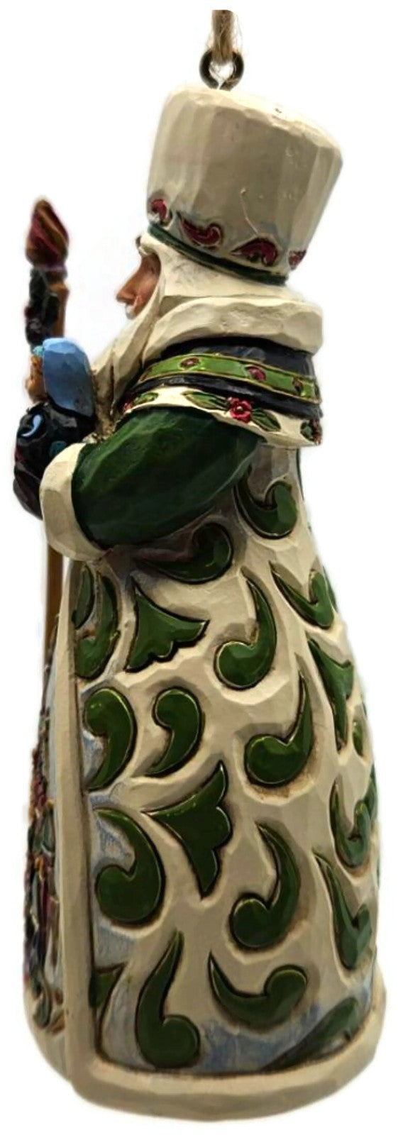 Jim Shore Heartwood Creek Russian Santa St Basil's Cathedral Christmas Ornament3