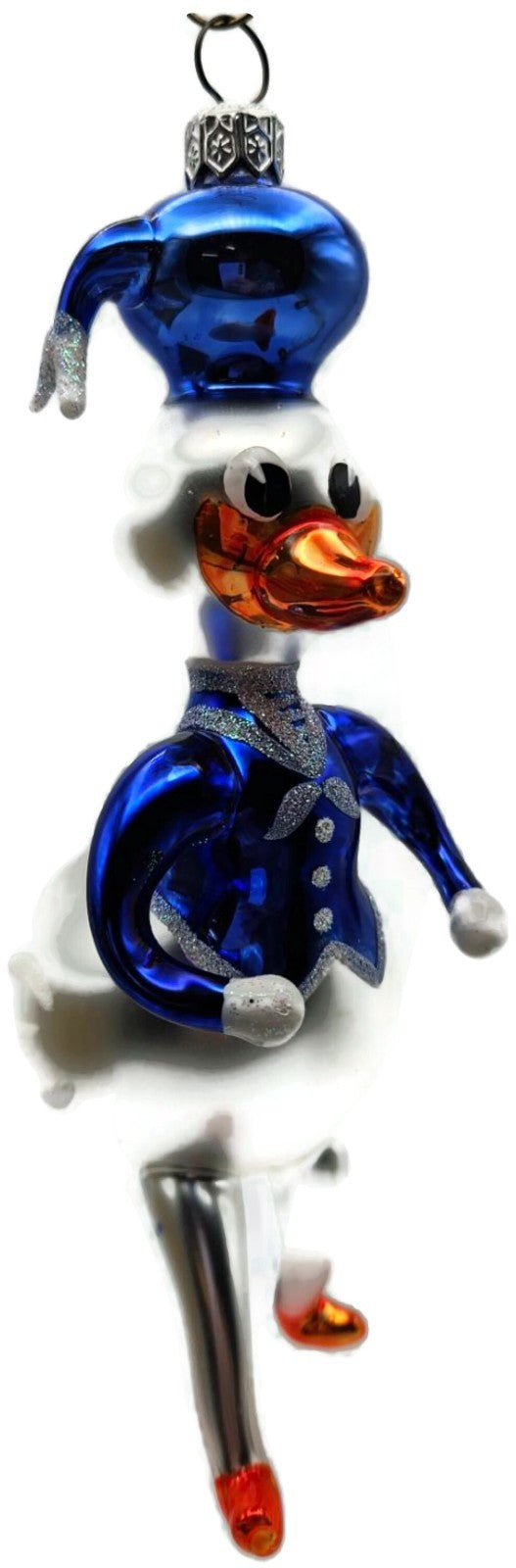 Christopher Radko Can We Quack Donald Duck Italian Christmas Ornament 95-279-92